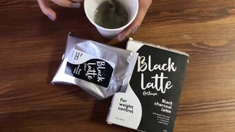 Black Latte kömür latte istifadə təcrübəsi